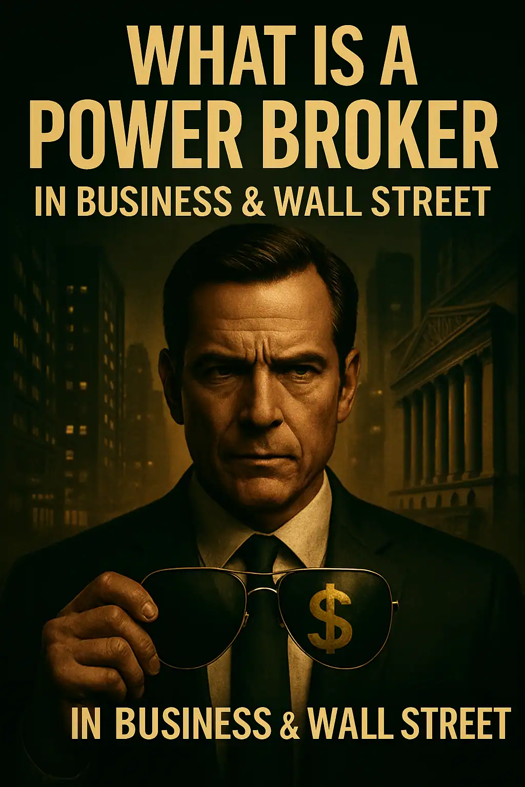 WHAT IS A POWER BROKER IN BUSINESS & WALL STREET