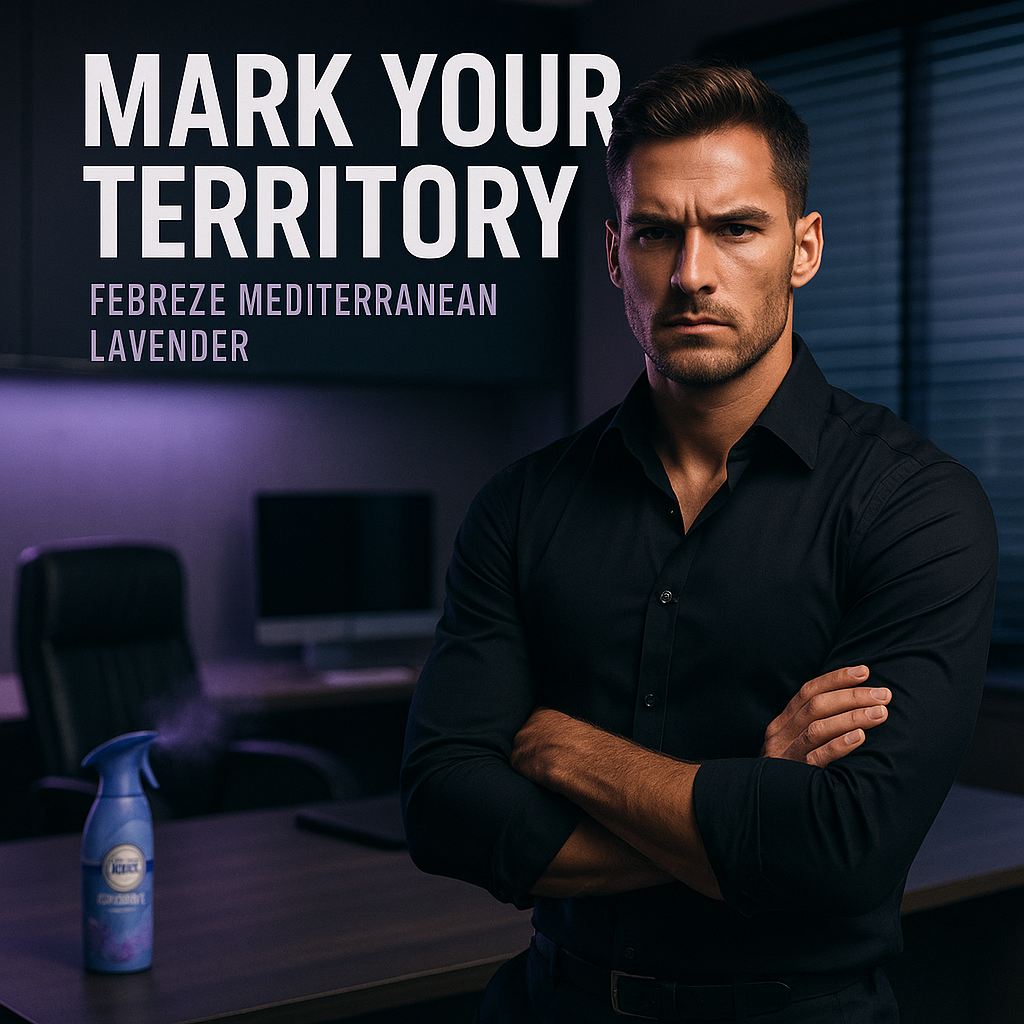FEBREZE MEDITERRANEAN LAVENDER: MARK YOUR TERRITORY
