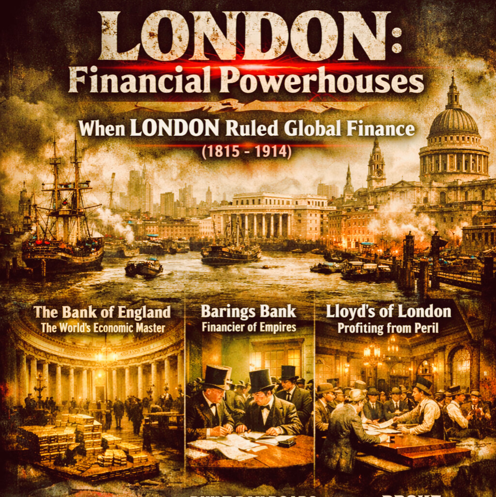 LONDON’S GLOBAL RISE: FINANCIAL POWERHOUSES