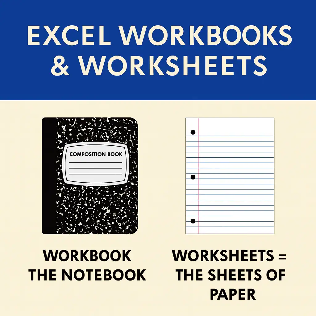 EXCEL WORKBOOKS AND WORKSHEETS (TRAINING)
