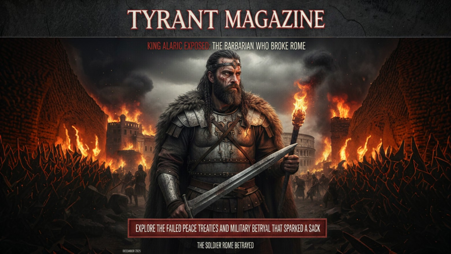 KING ALARIC EXPOSED: THE BARBARIAN WHO BROKE ROME